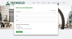 Desktop Screenshot of freewheeler.com